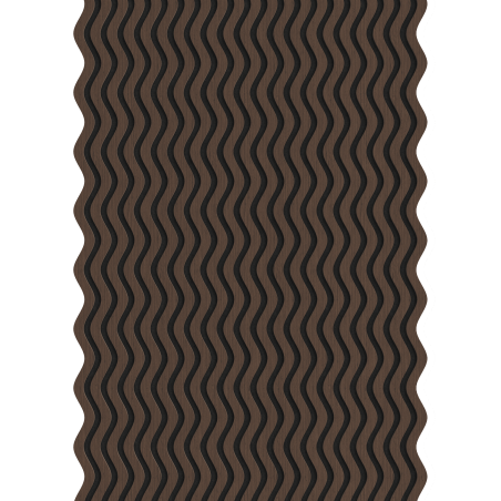 Mexen Lam-SF 02 acoustic wall slats 280 x 30 cm, 9 mm felt, technical veneer, Mocca Oak - S106-280-02-045