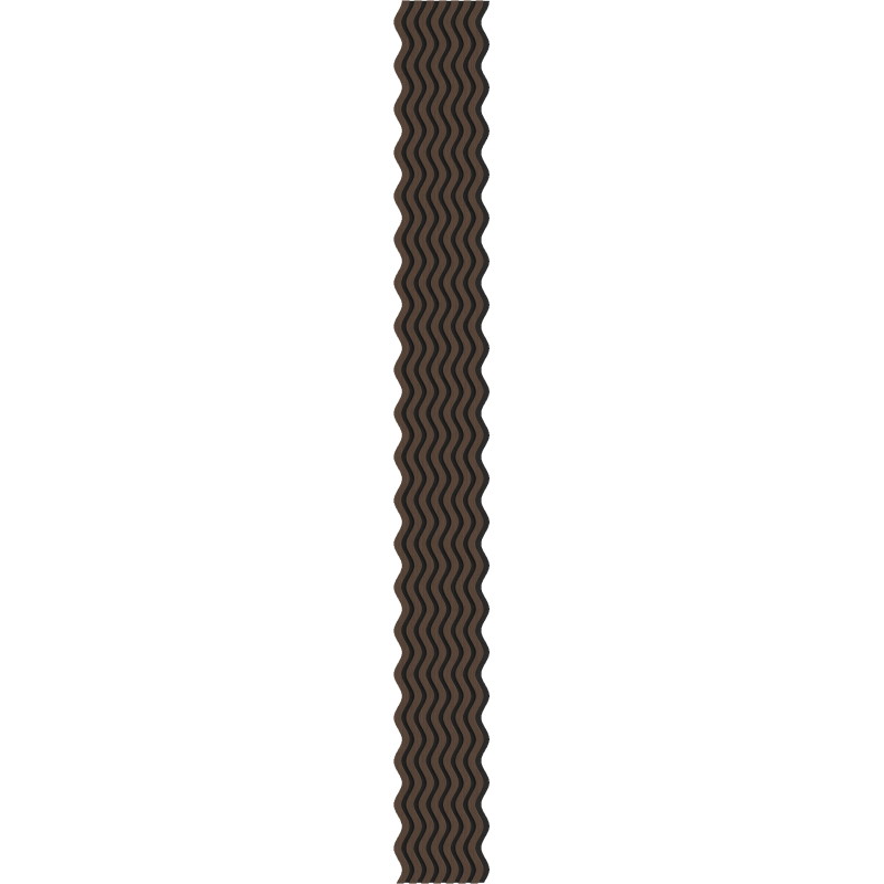 Mexen Lam-SF 02 acoustic wall slats 280 x 30 cm, 9 mm felt, technical veneer, Mocca Oak - S106-280-02-045