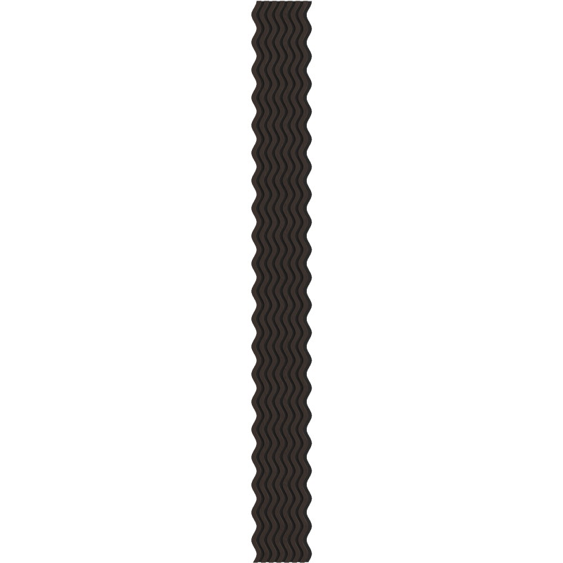 Mexen Lam-SF 02 acoustic wall slats 280 x 30 cm, 9 mm felt, technical veneer, Black Oak - S106-280-02-046