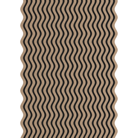 Mexen Lam-SF 02 acoustic wall slats 280 x 30 cm, 9 mm felt, technical veneer, Light Walnut - S106-280-02-047