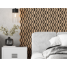 Mexen Lam-SF 02 acoustic wall slats 280 x 30 cm, 9 mm felt, technical veneer, Bleached Oak - S106-280-02-040