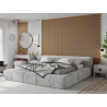 Mexen Lam-SF 02 acoustic wall slats 280 x 30 cm, 9 mm felt, technical veneer, Bleached Oak - S106-280-02-040