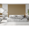 Mexen Lam-SF 02 acoustic wall slats 280 x 30 cm, 9 mm felt, technical veneer, Oak Classic - S106-280-02-041