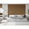 Mexen Lam-SF 02 acoustic wall slats 280 x 30 cm, 9 mm felt, technical veneer, Natural Oak - S106-280-02-042