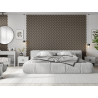 Mexen Lam-SF 02 acoustic wall slats 280 x 30 cm, 9 mm felt, technical veneer, Gray Oak - S106-280-02-043