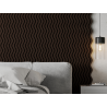 Mexen Lam-SF 02 acoustic wall slats 280 x 30 cm, 9 mm felt, technical veneer, Black Oak - S106-280-02-046
