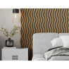 Mexen Lam-SF 01 acoustic wall slats 280 x 30 cm, 9 mm felt, technical veneer, Oak Classic - S106-280-01-041