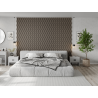Mexen Lam-SF 01 Acoustic Wall Slats 280 x 30 cm, Felt 9 mm, Technical Veneer, Gray Oak - S106-280-01-043