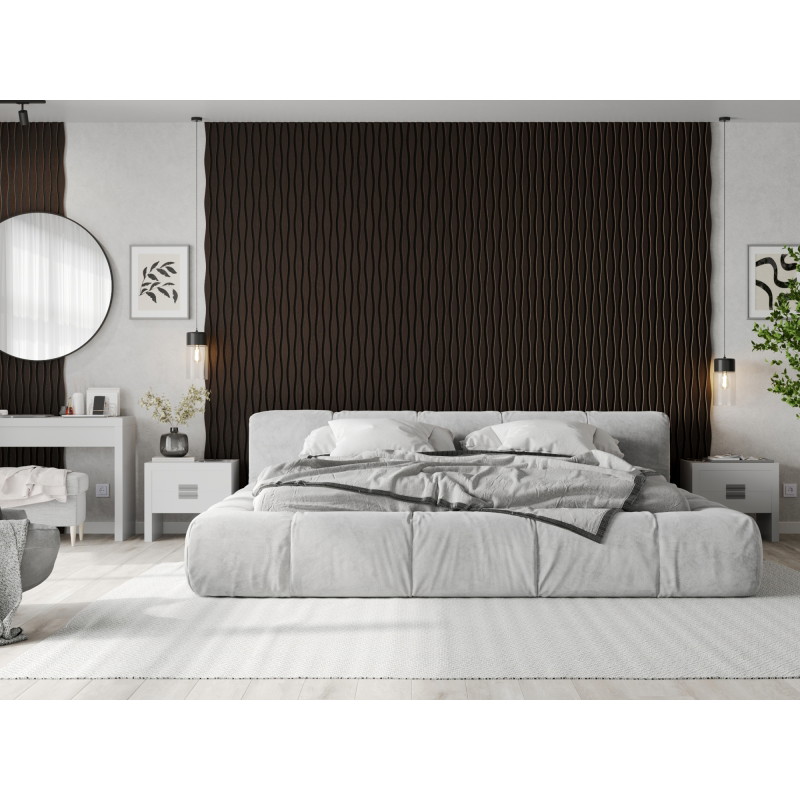 Mexen Lam-SF 01 Lam-SF 26 Acoustic Wall Panels 280 x 30 cm, 9 mm Felt, Technical Veneer, Black Oak - S106-280-26-046