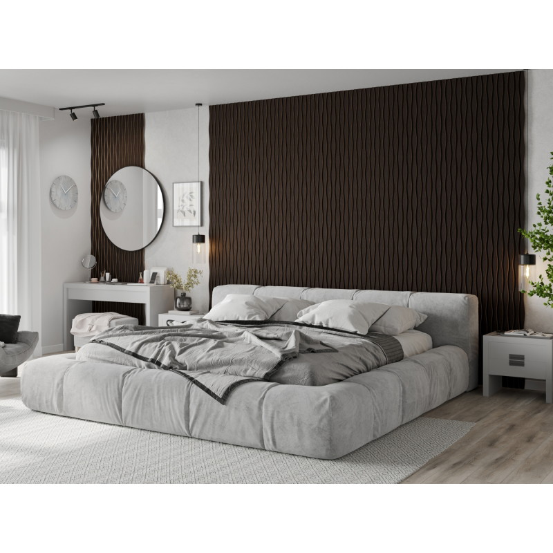 Mexen Lam-SF 01 Lam-SF 26 Acoustic Wall Panels 280 x 30 cm, 9 mm Felt, Technical Veneer, Black Oak - S106-280-26-046