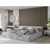 Mexen Lam-SF 01 Lam-SF 26 Acoustic Wall Slats 280 x 30 cm, 9 mm Felt, Technical Veneer, Gray Oak - S106-280-26-043