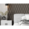 Mexen Lam-SF 01 Lam-SF 26 Acoustic Wall Slats 280 x 30 cm, 9 mm Felt, Technical Veneer, Gray Oak - S106-280-26-043