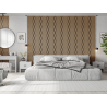 Mexen Lam-SF 01 Lam-SF 26 Acoustic Wall Slats 280 x 30 cm, 9 mm Felt, Technical Veneer, Bleached Oak - S106-280-26-040
