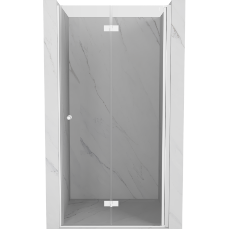 Mexen Mist-F folding shower door right 65 cm, transparent, white - 8A6-065-000-20-00-P