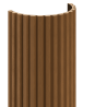 Mexen Ovalo 01 flexible grooved wall slats 280 x 36 cm, technical veneer, Natural Oak - S130-280-01-042