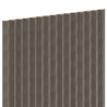 Mexen Ovalo 01 Grooved Flexible Wall Slats 280 x 36 cm, Technical Veneer, Gray Oak - S130-280-01-043