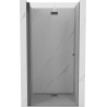Mexen Mist-F folding shower door left 65 cm, transparent, gun metal - 8A6-065-000-95-00-L