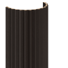 Mexen Ovalo 01 flexible grooved wall slats 280 x 36 cm, technical veneer, Black Oak - S130-280-01-046