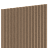 Mexen Ovalo 01 flexible grooved wall slats 280 x 36 cm, technical veneer, Light Walnut - S130-280-01-047