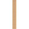 Mexen Ovalo 02 flexible grooved wall slats 280 x 36 cm, technical veneer, Bleached Oak - S130-280-02-040