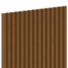 Mexen Ovalo 02 flexible grooved wall slats 280 x 36 cm, technical veneer, Natural Oak - S130-280-02-042