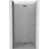 Mexen Mist-F folding shower door left 115 cm, transparent, gun metal - 8A6-115-000-95-00-L