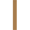 Mexen Ovalo 03 grooved flexible wall slats 280 x 36 cm, technical veneer, Classic Oak - S130-280-03-041