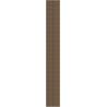 Mexen Ovalo 03 flexible grooved wall slats 280 x 36 cm, technical veneer, Dark Walnut - S130-280-03-044