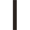 Mexen Ovalo 03 flexible grooved wall slats 280 x 36 cm, technical veneer, Black Oak - S130-280-03-046