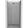 Mexen Mist-F folding shower door right 100 cm, transparent, gun metal - 8A6-100-000-95-00-P