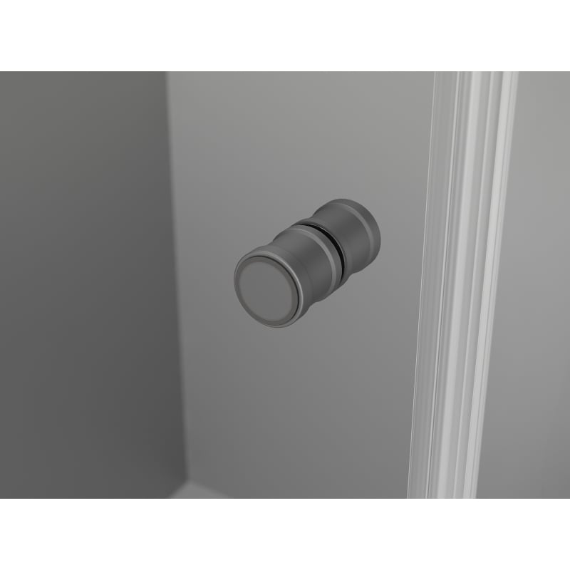 Mexen Mist-F folding shower door right 105 cm, transparent, gun metal - 8A6-105-000-95-00-P
