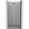 Mexen Mist-F folding shower door right 120 cm, transparent, gun metal - 8A6-120-000-95-00-P