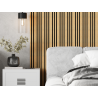 Mexen Lam-F Slim 01 acoustic wall slats 280 x 36.5 cm, 9 mm felt, technical veneer, Oak Classic - S107-280-01-041
