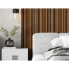 Mexen Lam-F Slim 01 acoustic wall slats 280 x 36.5 cm, felt 9 mm, technical veneer, Natural Oak - S107-280-01-042