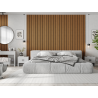 Mexen Lam-F Slim 01 acoustic wall slats 280 x 36.5 cm, felt 9 mm, technical veneer, Natural Oak - S107-280-01-042