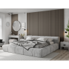 Mexen Lam-F Slim 01 acoustic wall slats 280 x 36.5 cm, 9 mm felt, technical veneer, Gray Oak - S107-280-01-043