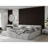 Mexen Lam-F Slim 01 acoustic wall slats 280 x 36.5 cm, 9 mm felt, technical veneer, Black Oak - S107-280-01-046