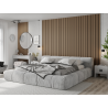 Mexen Lam-F Slim 01 Acoustic Wall Panels 280 x 36.5 cm, 9 mm Felt, Technical Veneer, Light Walnut - S107-280-01-047