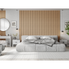 Mexen Lam-F Nano 01 acoustic wall slats 280 x 32.4 cm, 9 mm felt, technical veneer, Bleached Oak - S108-280-01-040