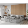 Mexen Lam-F Nano 01 acoustic wall slats 280 x 32.4 cm, 9 mm felt, technical veneer, Bleached Oak - S108-280-01-040