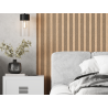 Mexen Lam-F Nano 01 acoustic wall slats 280 x 32.4 cm, 9 mm felt, technical veneer, Bleached Oak - S108-280-01-040