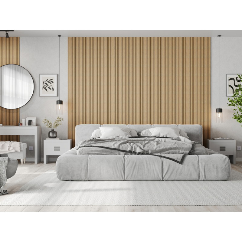 Mexen Lam-F Nano 01 Acoustic wall panels 280 x 32.4 cm, 9 mm felt, technical veneer, Classic Oak - S108-280-01-041