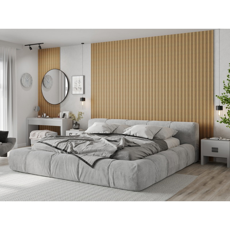 Mexen Lam-F Nano 01 Acoustic wall panels 280 x 32.4 cm, 9 mm felt, technical veneer, Classic Oak - S108-280-01-041