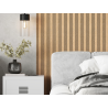 Mexen Lam-F Nano 01 Acoustic wall panels 280 x 32.4 cm, 9 mm felt, technical veneer, Classic Oak - S108-280-01-041