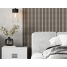 Mexen Lam-F Nano 01 acoustic wall slats 280 x 32.4 cm, 9 mm felt, technical veneer, Gray Oak - S108-280-01-043