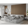 Mexen Lam-F Nano 01 acoustic wall slats 280 x 32.4 cm, 9 mm felt, technical veneer, Dark Walnut - S108-280-01-044