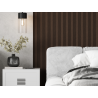 Mexen Lam-F Nano 01 acoustic wall slats 280 x 32.4 cm, 9 mm felt, technical veneer, Mocca Oak - S108-280-01-045