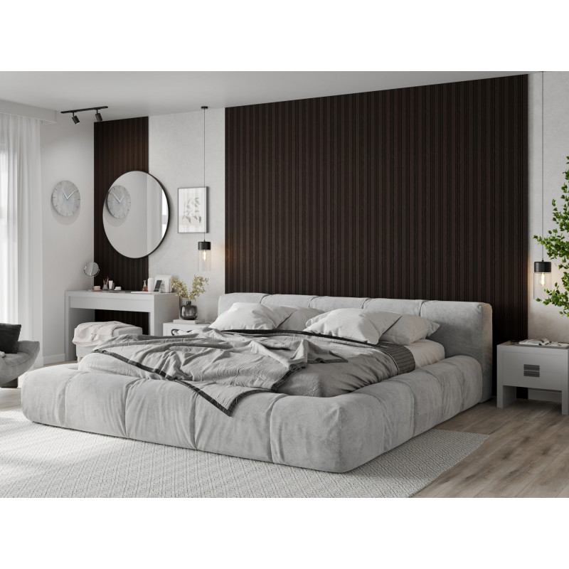Mexen Lam-F Nano 01 acoustic wall slats 280 x 32.4 cm, felt 9 mm, technical veneer, Black Oak - S108-280-01-046