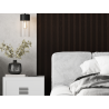 Mexen Lam-F Nano 01 acoustic wall slats 280 x 32.4 cm, felt 9 mm, technical veneer, Black Oak - S108-280-01-046