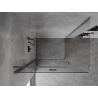 Mexen Mist-F folding shower cabin left 115 x 70 cm, transparent, gun gray brushed - 8A6T-115-070-66-00-L